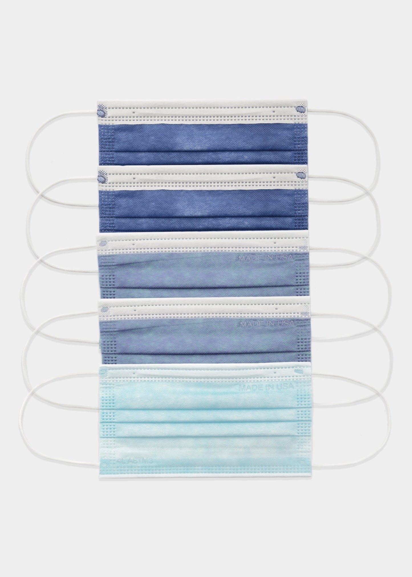 Adult 4-Ply Face Masks, FDA-Listed, 98% Filtration